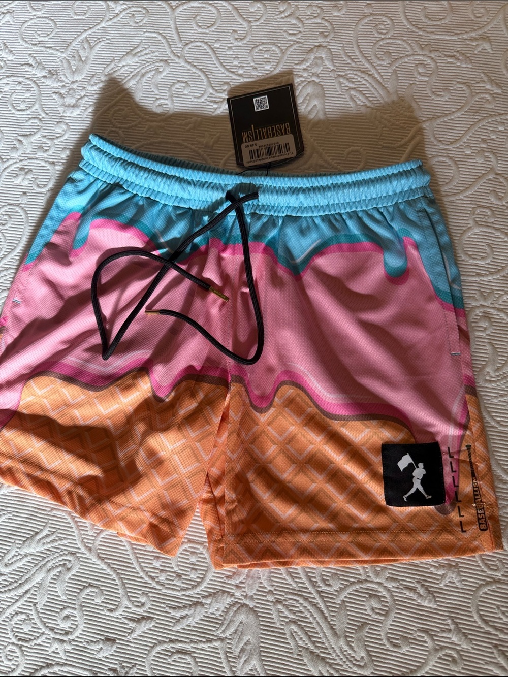 Baseballism Boys Large shorts/Swim NWT Athletic Pockets